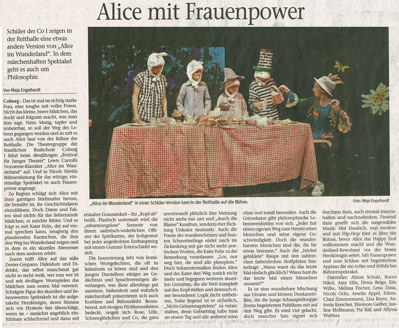 Alice mit Frauenpower