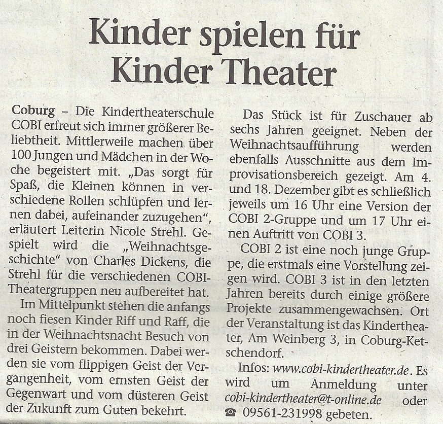 Kinder spielen für Kinder