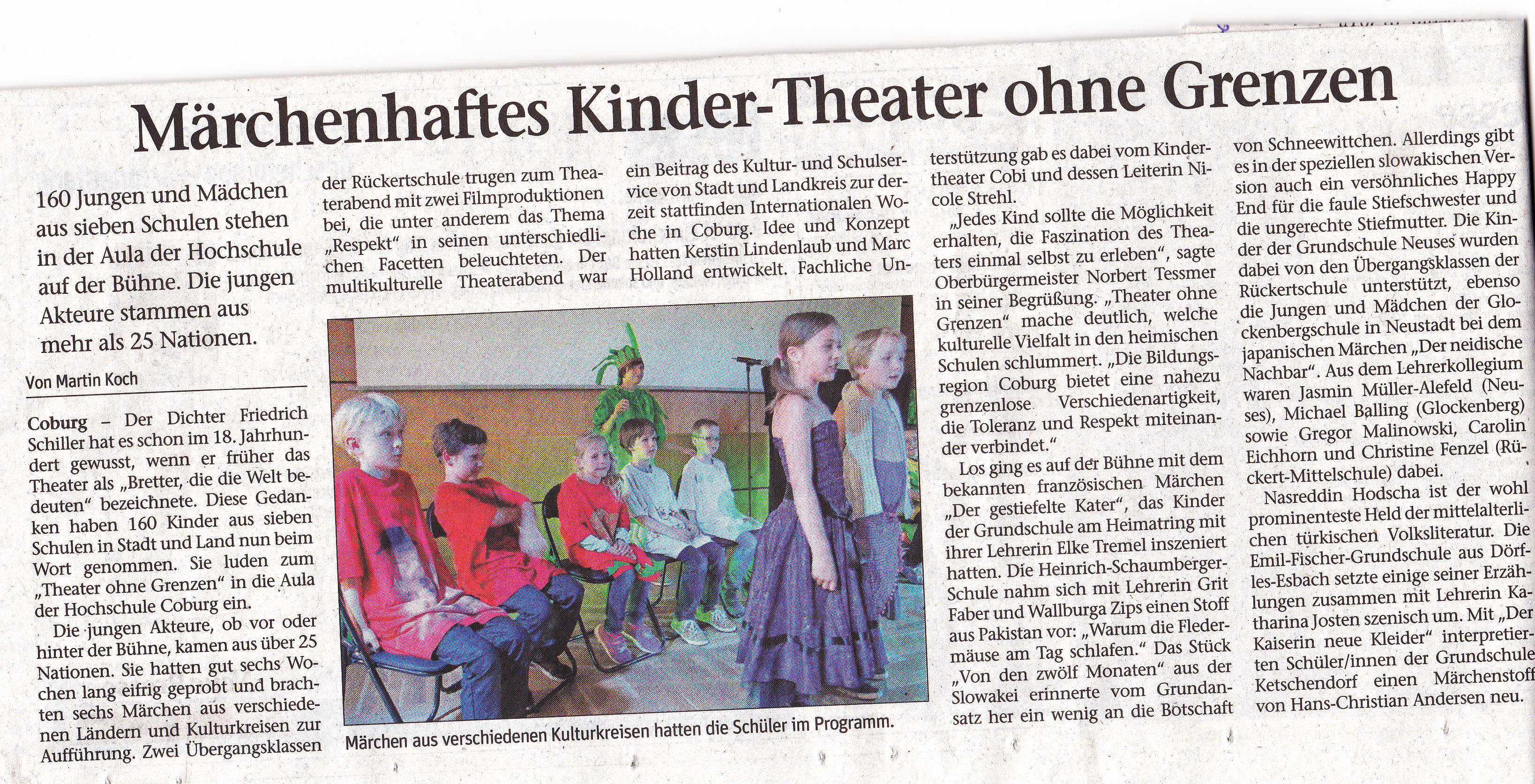 Märchenhaftes Kindertheater