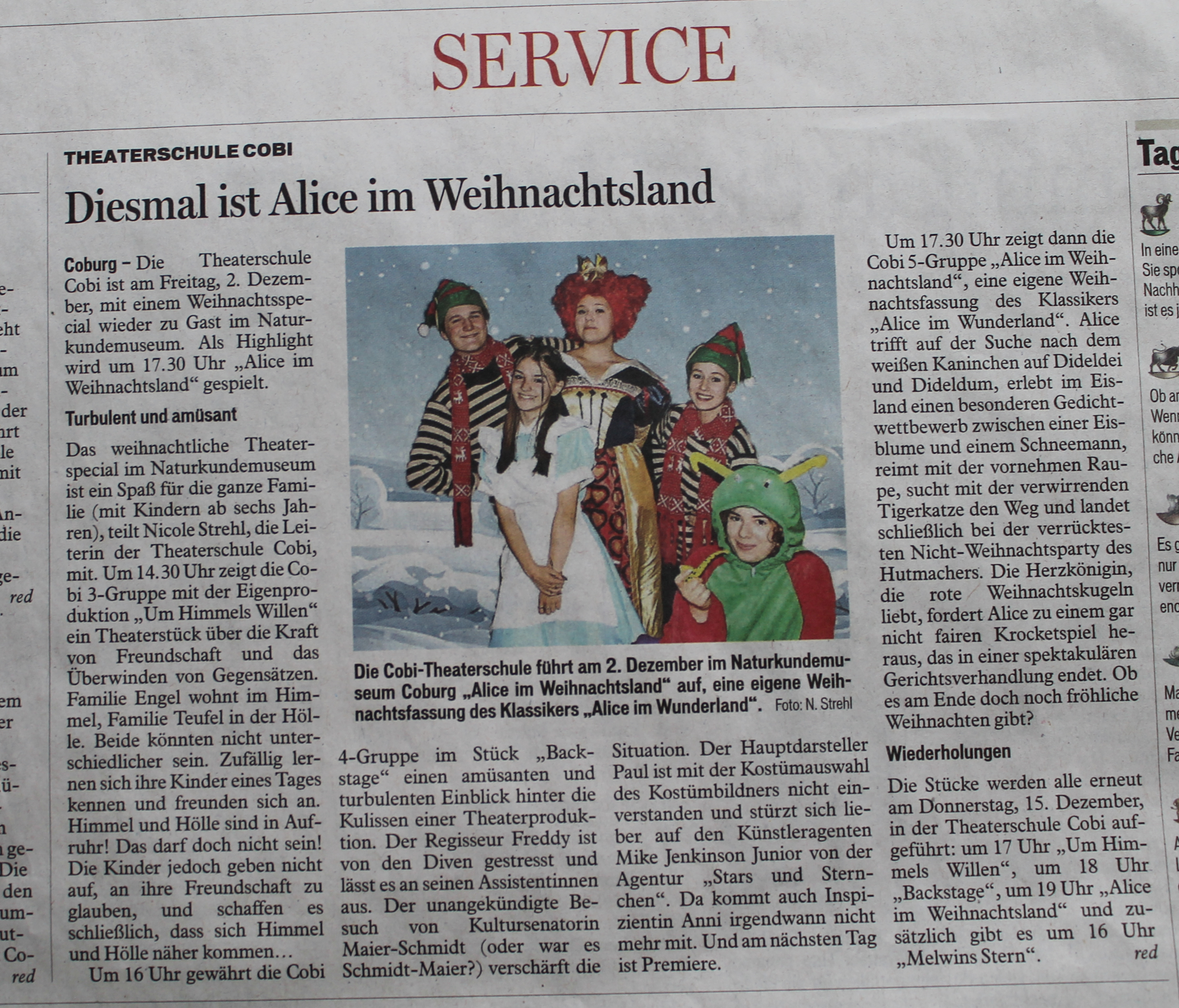 Diesmal ist Alice im Weihnachtsland