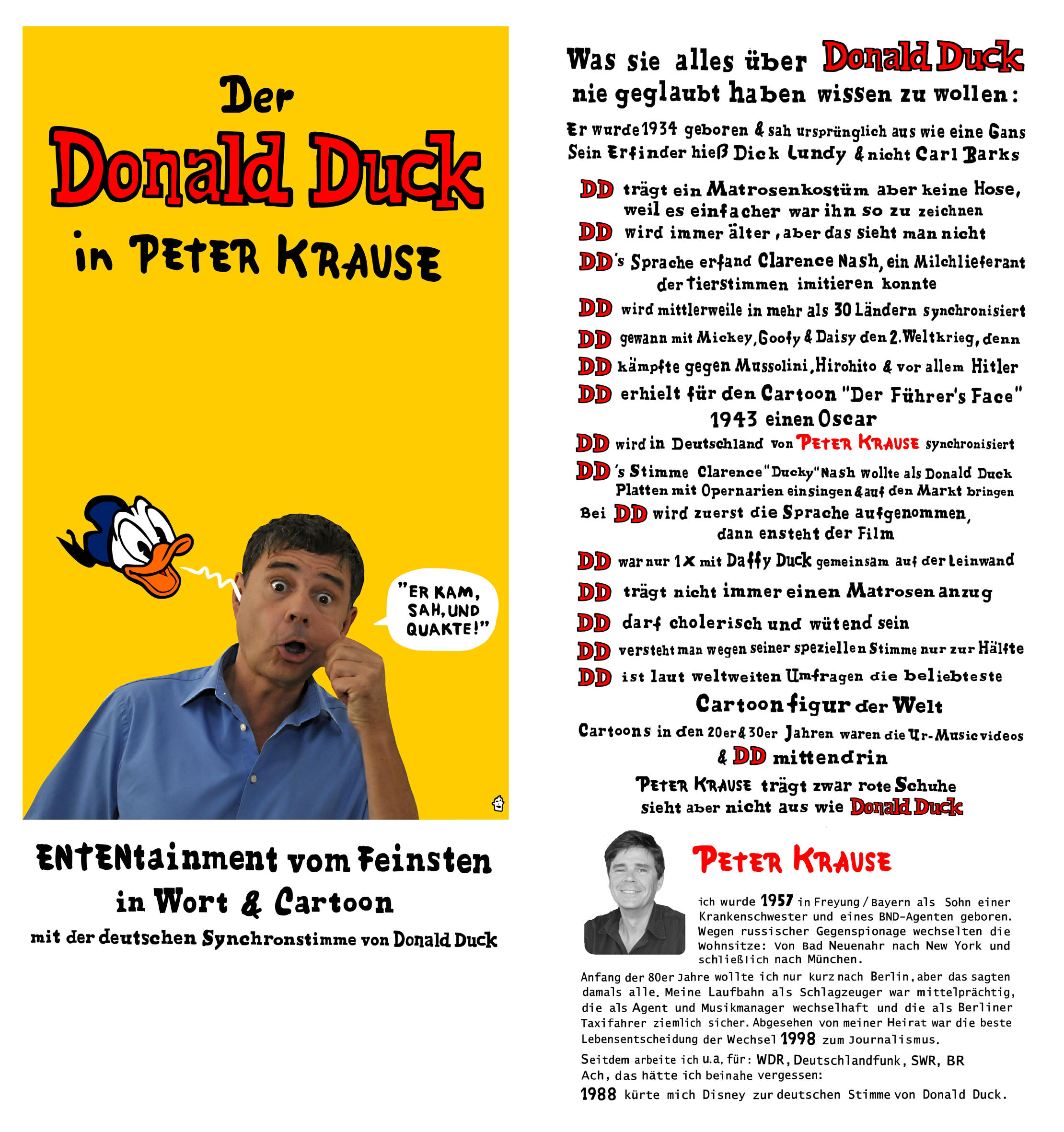 Donadl Duck - Peter Krause